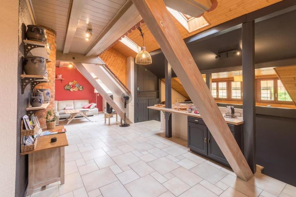 Le Kelsch, Loft Duplex 130M2 Avec Sauna, Proche Vignoble مارْلونا المظهر الخارجي الصورة